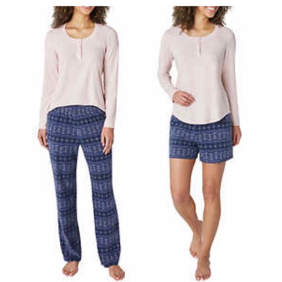 Eddie Bauer Intimates & Sleepwear Eddie Bauer 3piece Waffle Fleece